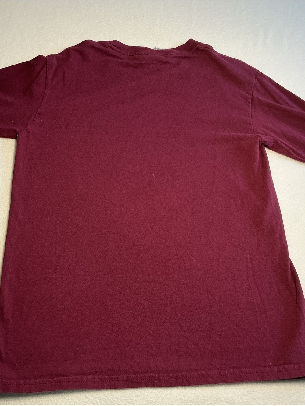 Maroon Long Sleeve funny tequila T-shirt small - Picture 11 of 12